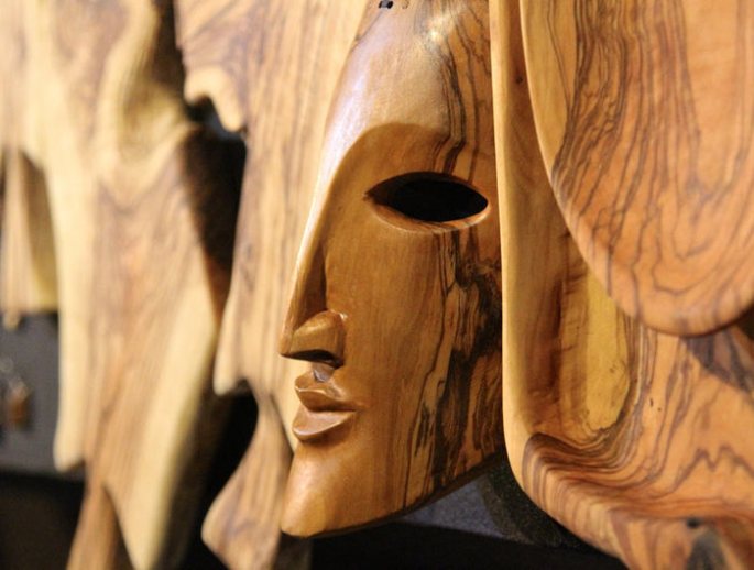 maschera legno